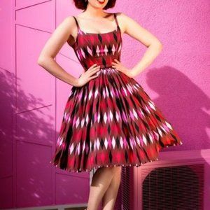 Pinup Girl Clothing PUG Jenny Harlequin Dress